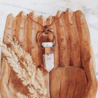 Talizman różowy turmalin