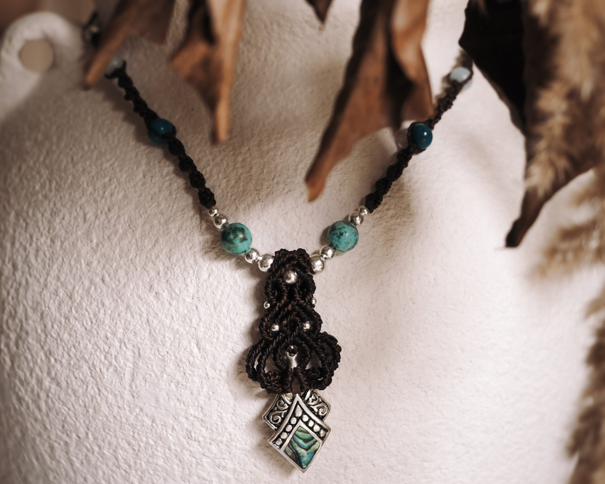 Naszyjnik z abalonem – „Oceaniczny Krąg”