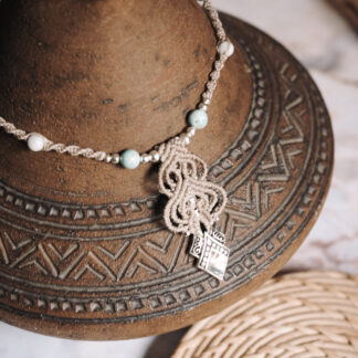 Naszyjnik z abalonem – „Świetlisty Krąg”