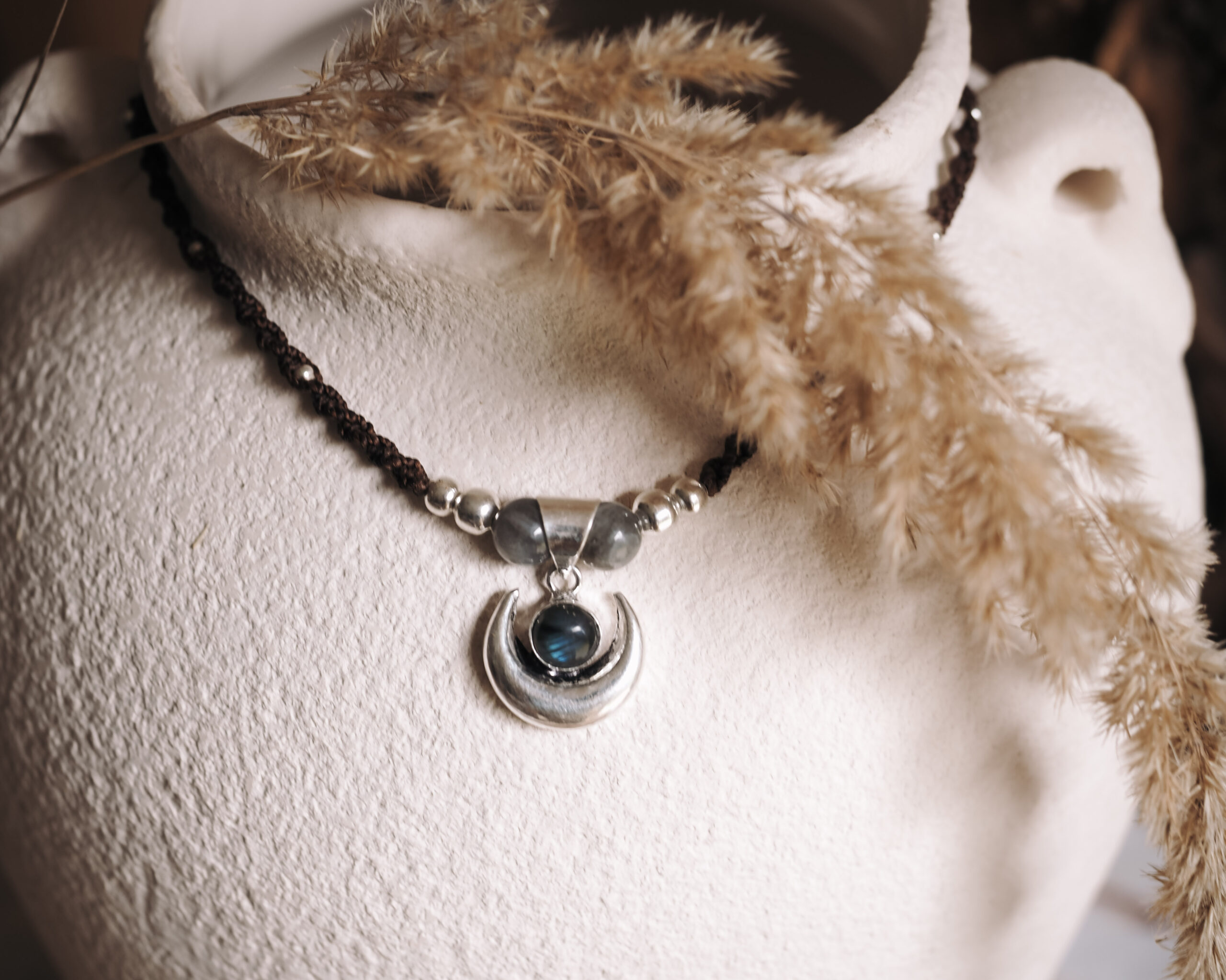 Lunula z labradorytem - obrazek 5