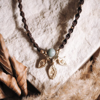 Naszyjnik z jadeitem birmańskim